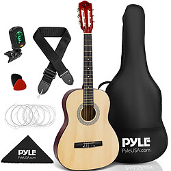 PYLE Guitare Acoustique Débutant 91 cm