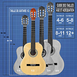 PYLE Guitare Acoustique Junior 86 cm