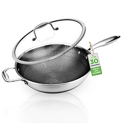Nutrichef Wok inox