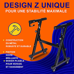 Acheter Pyle Support Clavier Z à Roulettes