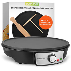 Nutrichef Crêpière Électrique