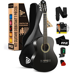 PYLE Guitare Acoustique Débutant 76 cm