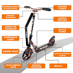 Trottinette Hurtle Camouflage pas cher