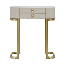 Acheter Mauro Ferretti Console en bois et métal Beauty 2 tiroirs.