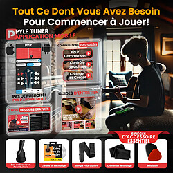 PYLE Guitare Acoustique 91 cm Débutant