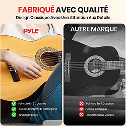 PYLE Guitare Acoustique Débutant 76 cm