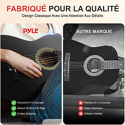 PYLE Guitare Acoustique Débutant 76 cm