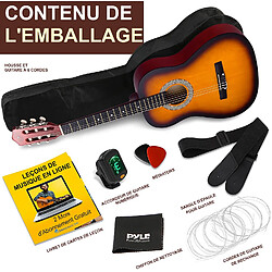 PYLE Guitare Classique 91 cm Débutant