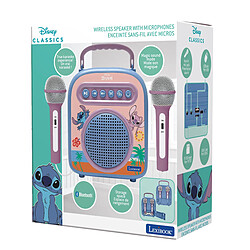 Lexibook Enceinte Bluetooth Stitch avec micros pas cher