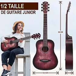 PYLE Guitare Acoustique Junior 86 cm