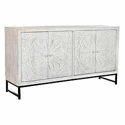 Buffet DKD Home Decor Blanc Métal Bois de manguier 150 x 38 x 80 cm