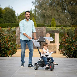 SMOBY - Baby driver - Tricycle Baby Driver Gris pas cher