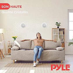 Avis Pyle Haut-parleur 16,5 cm - Blanc