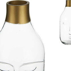 Gift Decor Vase Visage Transparent
