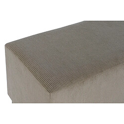 Dkd home decor Banquette tissu - Marron