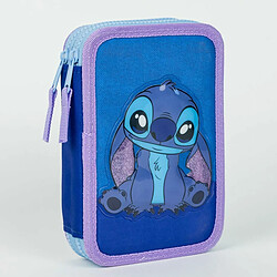 Acheter Pochette crayons Stitch Bleu 12,5 x 19,5 x 4,5 cm