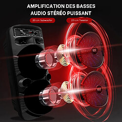 PYLE Enceinte Bluetooth portable - 600W