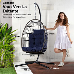 SereneLife Œuf Suspendu Ergonomique