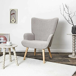 The home deco factory fauteuil Rhea - Taupe