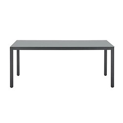 Avis Ensemble repas table de jardin 6 personnes : Table + 6 chaises - Structure en aluminium ...