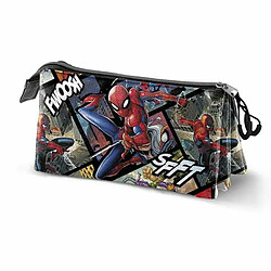 Spiderman Trousse Fourre-Tout Triple Spider-Man 23 x 8 x 11 cm