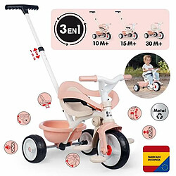 Avis SMOBY - Be move confort - Tricycle Be Move Confort Rose