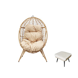 Concept usine Fauteuil suspendu de jardin - Beige