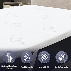 Avis The White Stone Surmatelas Latex Naturel 80x200