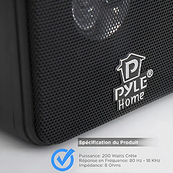 Pyle Mini Cubes - Noir pas cher
