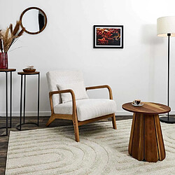 The home deco factory fauteuil crapaud - Beige