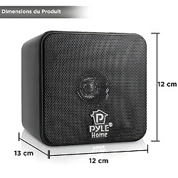 Avis Pyle Mini Cubes - Noir