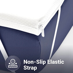The White Stone Surmatelas Latex Naturel 80x200 pas cher