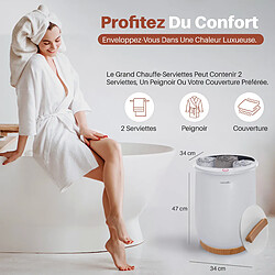 Serenelife Chauffe-serviettes 20L