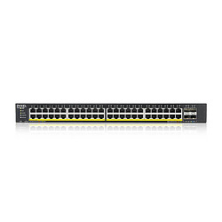 Avis Zyxel XGS1935 Series XGS1935-52HP - Commutateur - géré - L3 Lite - intelligent - 48 x 10/100/1000 (PoE) + 4 x SFP+ 10 Go (liaison montante) - Montable sur rack - PoE+ (375 W) - pour Zyxel DAC10G-1M v2, DAC10G-3M v2, SFP10, SFP-1000, SFP-BX1310-10, SFP-BX1