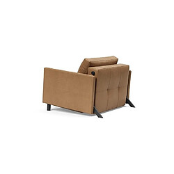 Avis Inside 75 Fauteuil convertible Cubed 02 - Marron