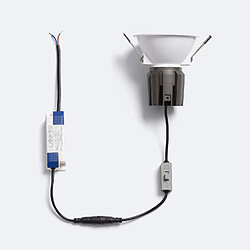 Acheter Ledkia Spot Downlight LED 9W / 12W Conique Areni Coupe Ø 85 mm 4000K Blanc Blanc neutre 9 W