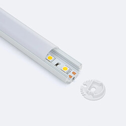 Avis Ledkia Profilé aluminium suspendu rond pour rubans LED