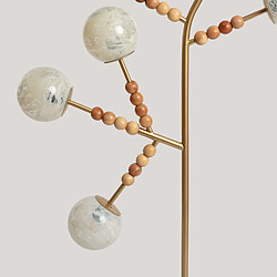 Avis ILUZZIA Ledkia Lampadaire Métal et Verre Routi Doré