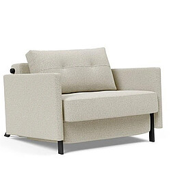 Inside 75 Fauteuil convertible design - écru