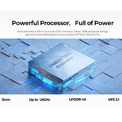 HOTWAV Note 13 Pro - Noir