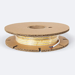 Ledkia Ruban LED Dimmable 220V COB Auto-redressement 480 LED/m BOBINE 20m 12W/m 900lm/m Super Étroite Largeur 6.5mm Coupe 10cm IP65 4000K Blanc neutre