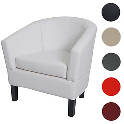 Mendler Fauteuil club lounge - Blanc