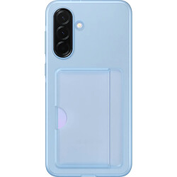 Samsung Coque avec Porte Carte pour Galaxy A36 Card Slot Protection Légère Bleu clair