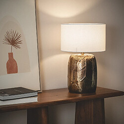 Ledkia Lampe à Poser Aluminium Sahitya ILUZZIA Blanc