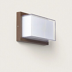 Ledkia Applique Murale Extérieure LED 12W Aluminium CCT Sélectionnable Double Éclairage Caelia Anthracite