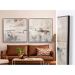 Lot de 2 Tableaux à l'huile Pegane - Multicolore