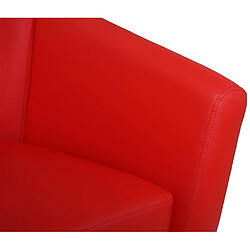Avis Mendler Fauteuil club lounge - Rouge