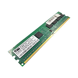 Barrette Mémoire 512Mo RAM DDR2 ProMOS V916764K24QBFW-F5 DIMM PC2-5300U 1Rx8