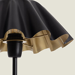 Ledkia Lampe à Poser Métal Nallur Noir