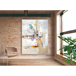 Tableau à l'huile Pegane - Multicolore
